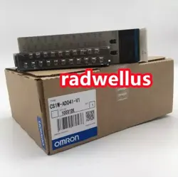 ORIGINAL OMRON CS1W-AD041-V1 ANALOG INPUT UNIT MODULE NEW IN BOX CS1W-AD041-V1