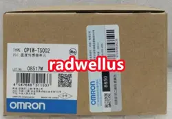 ORIGINAL OMRON CP1W-TS002 TEMPERATURE SENSOR UNIT CP1W-TS002 NEW IN BOX