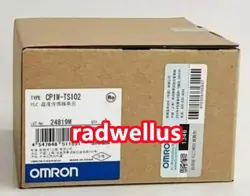ORIGINAL OMRON CP1W-TS102 TEMPERATURE SENSOR MODULE UNIT NEW IN BOX CP1WTS102