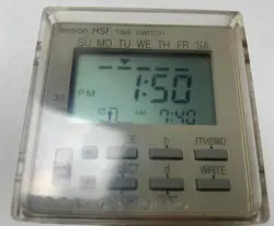 OMRON H5F-B DIGITAL TIME SWITCH - CLEAN!