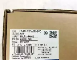 ONE NEW OMRON E5AC-CX3ASM-800 100-240VAC TEMPERATURE CONTROLLER