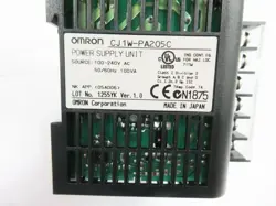OMRON CJ1W-PA205C POWER SUPPLY MODULE CJ SERIES