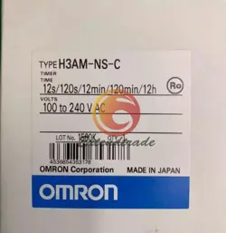 OMRON ANALOG TIMER