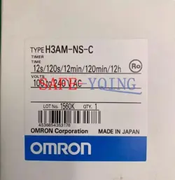 1PC NEW OMRON ANALOG TIMER H3AM-NS-C