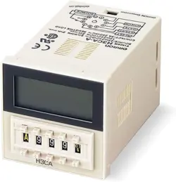 OMRON H3CA-A MULTI-FUNCTION TIMER; SPDT; CUR-3A; CTRL 24-240/VAC/DC; 11 PIN DIN