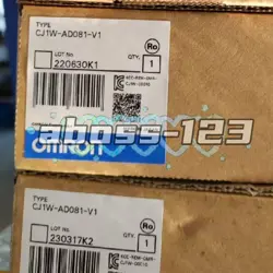CJ1W-AD081-V1 PLC MODULE#1PCS