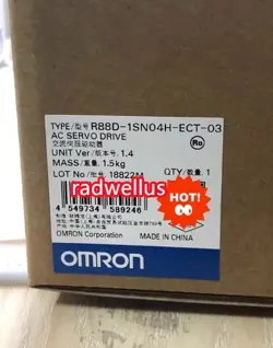 ORIGINAL OMRON R88D-1SN04H-ECT-03 AC SERVO DRIVER NEW IN BOX R88D-1SN04H-ECT-03