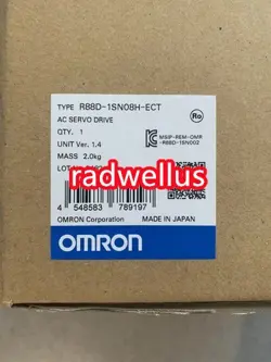 ORIGINAL OMRON R88D-1SN08H-ECT AC SERVO DRIVER NEW IN BOX R88D-1SN08H-ECT