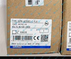 1PCS NEW OMRON SINGLE-PHASE POWER REGULATOR G3PW-A220EC-C-FLK