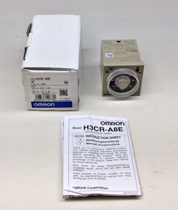 OMRON H3CR-A8E SOLID STATE TIMER 100-240VAC 50-60HZ 100-125VDC