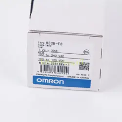 EIN NEU OMRON H3CR-F8 TIMER 100-240VAC