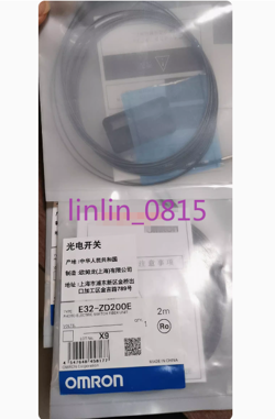 1PCS NEW OMRON FIBER OPTIC SENSOR E32-ZD200E