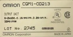 CQM1-OD213 SYSMAC PROGRAMMABLE
