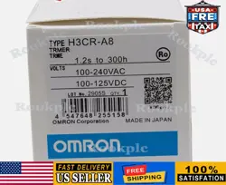 NEW OMRON H3CR-A8