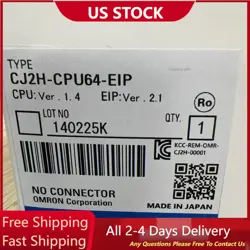 OMRON PLC CJ2H-CPU64-EIP PROGRAMMABLE CONTROLLER MODULE CPU UNIT NEW IN BOX