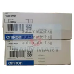 OMRON C500-DA101 ANALOG OUTPUT UNIT SAFETY RELAY C500 PLC MODULE NEW IN BOX