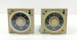 OMRON H3CR-A TIMER LOT OF 2 PCS NEW FAST SHIPPING