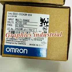 NEW OMRON ORIGINAL E5CC-CX2ASM-804 TEMPERATURE CONTROLLER FREE SHIPPING