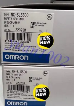 1PCS NEW OMRON NX-SL5500 SAFETY CONTROL UNIT FAST FEDEX OR DHL$