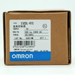 NEW OMRON E5CSL-RTC TEMPERATURE CONTROLLER E5CSL-RTC