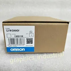 NEW IN BOX CJ1W-DA042V GENUINE OMRON ANALOG OUTPUT UNIT CJ1W-DA042V CJ1W-DA042V