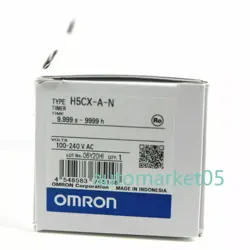NEW IN BOX OMRON H5CX-A-N H5CXAN 100-240VAC TIMER