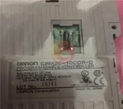 USED OMRON PLC CPM2C-10CDR-D TESTED