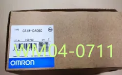 1PC NEW OMRON CS1W-DA08C ANALOG OUTPUT MODULE CS1WDA08C EXPEDITED SHIPPING