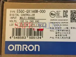 1PC OMRON E5GC-QX1A6M-000 DIGITAL TEMPERATURE CONTROLLER NEW