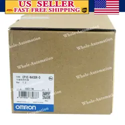 OMRON CP1E-N40DR-D CPU MODULE CP1EN40DRD UPS/DHL EXPEDITED