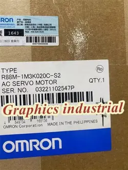 NEW GENUINE OMRON R88M-1M3K020C-S2 AC SERVO MOTOR R88M-1M3K020C-S2 IN BOX