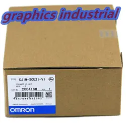 NEW ORIGINAL OMRON CJ1W-SCU21-V1 PLC MODULE CJ1W-SCU21-V1  IN BOX