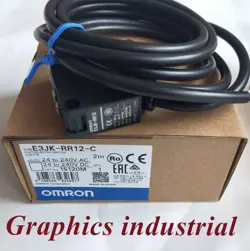 NEW ORIGINAL OMRON E3JK-RR12-C PHOTOELECTRIC SWITCH E3JKRR12C  FREE SHIPPING