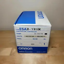 OMRON E5A2-YR10K TEMPERATURE
