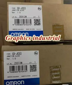 ORIGINAL NEW OMRON GX-JC03 GXJC03 ETHERCAT JUNCTION SLAVE UNIT IN BOX