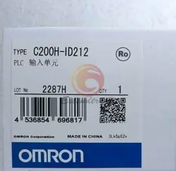 OMRON INPUT MODULE C200H-ID212 24VDC NEW IN BOX