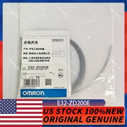 NEW SEALED OMRON E32-ZD200E PHOTOELECTRIC SWITCH FREE SHIPPING