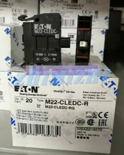 1PC EATON MOELLER M22-CLEDC-R M22CLEDCR LAMP MODULE