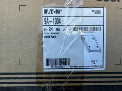 EATON B-LINE 9A-1004 SPLICE PLATE 24 PAIR W ALL ASSOC HARDWARE ***FREE SHIPPING