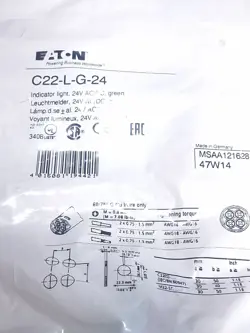 GREEN 24V INDICATOR