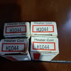 LOT OF 4 NEW OLD STOCK! EATON CUTLER-HAMMER OVERLOAD RELAY HEATING COILS H1044