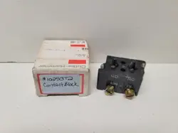 NEW OLD STOCK! EATON CUTLER-HAMMER 600V 2NO CONTACT BLOCK 10250T2