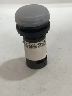 WHITE 24VAC/DC FLAT