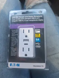 RECEPTACLE TRUSBAC15 #19213R