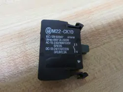 MOELLER KLOCKNER M22-CK10 EATON CONTACT BLOCK M22CK10 (PACK OF 6)