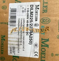 1PCS NEW EATON MOELLER DILM225/22(RA250) 110-250V AC CONTACTOR
