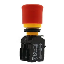 NEW EATON EMERGENCY STOP BUTTON SWITCH A22-RPV/K11