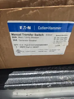 EATON MANUAL POWER