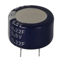 EATON ELECTRONICS / BUSSMANN,KW-5R5C224-R,CAPACITOR - SUPERCAPACITORS-10PACK