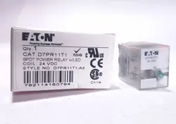 EATON D7PR11T1 SPDT POWER RELAY W/LED 24VDC COIL